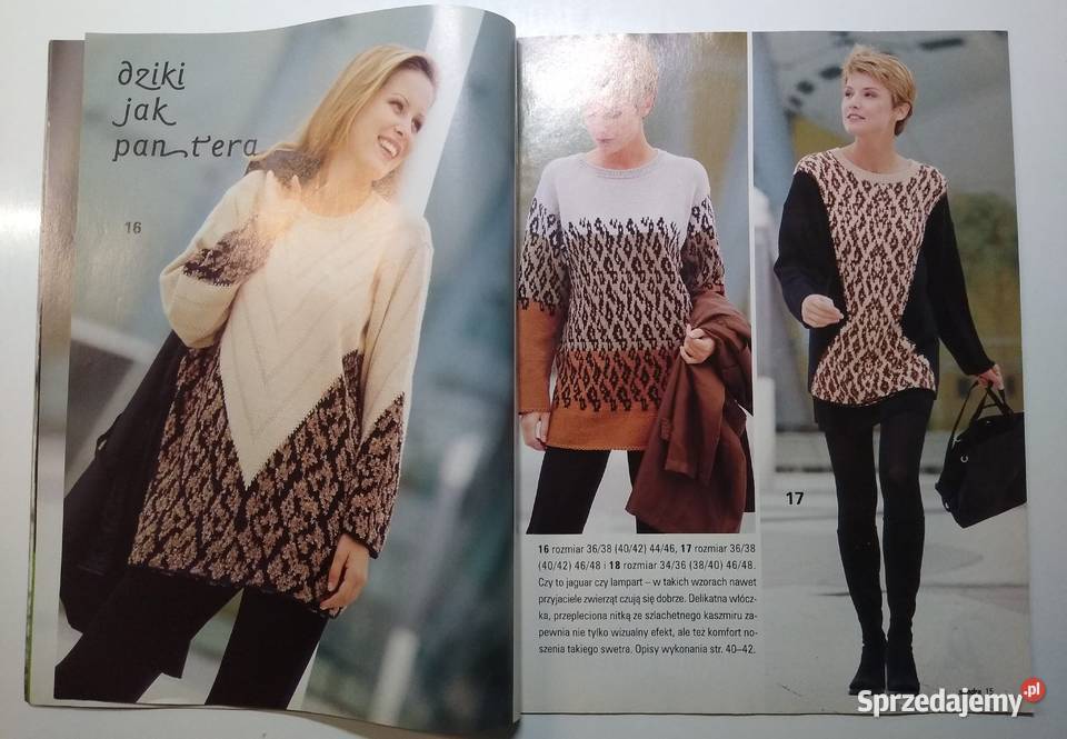 Modne Dzianiny Sandra 11999 Czasopisma pomorskie Gdańsk