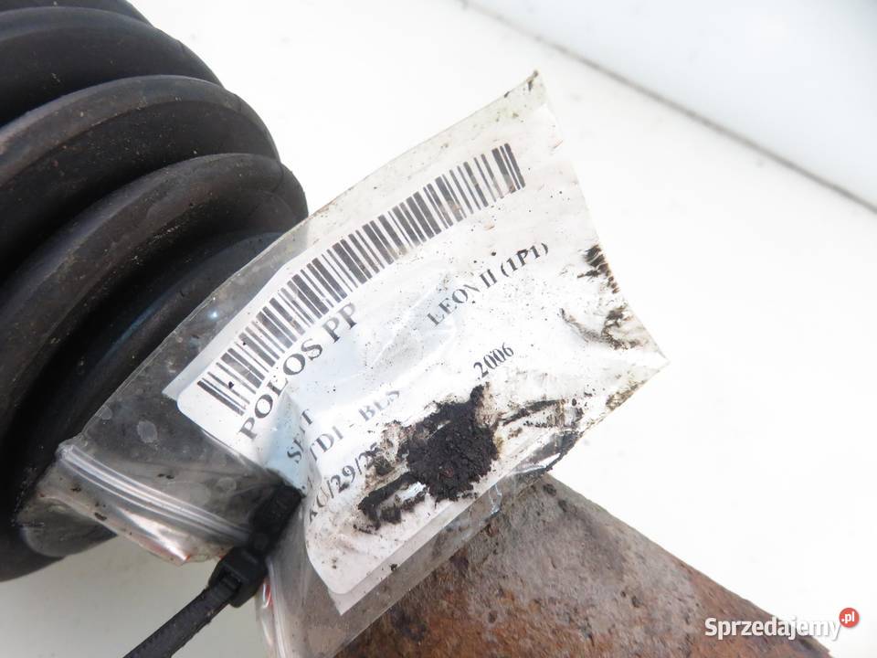 PÓŁOŚ PRAWA PRZEDNIA SEAT LEON II 19 TDI BLS