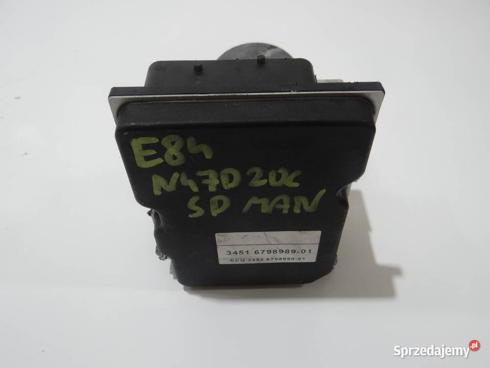 POMPA HAMULCOWA ABS BMW X1 E84 N47 20D 6798989 Strzyżewice sprzedam