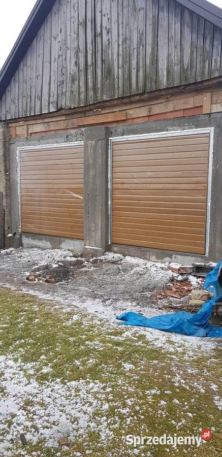 Brama garażowa uchylna dwuskrzydłowa małopolskie Tarnów