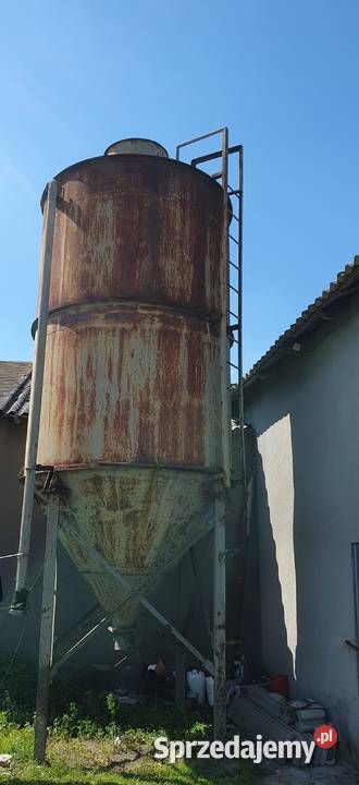 Silos zbożowy cementowy lejowy Sochaczew