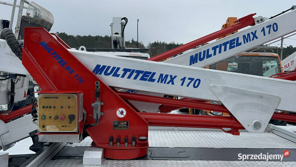 Iveco Daily 35S12 Koszowy Zwyżka MX170 17m UDT Widełki