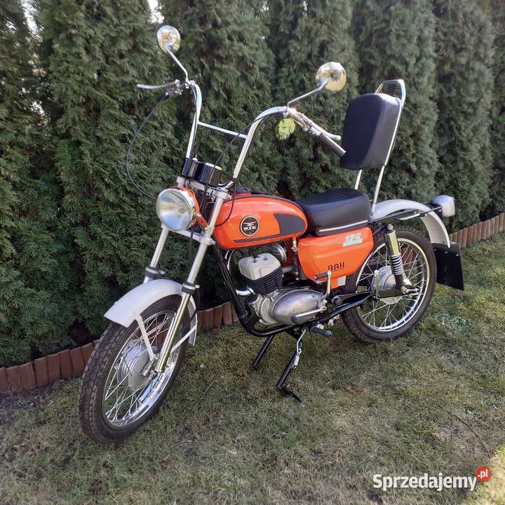 WSK 125 BĄK Zarejestrowany Biała Tablica benzyna