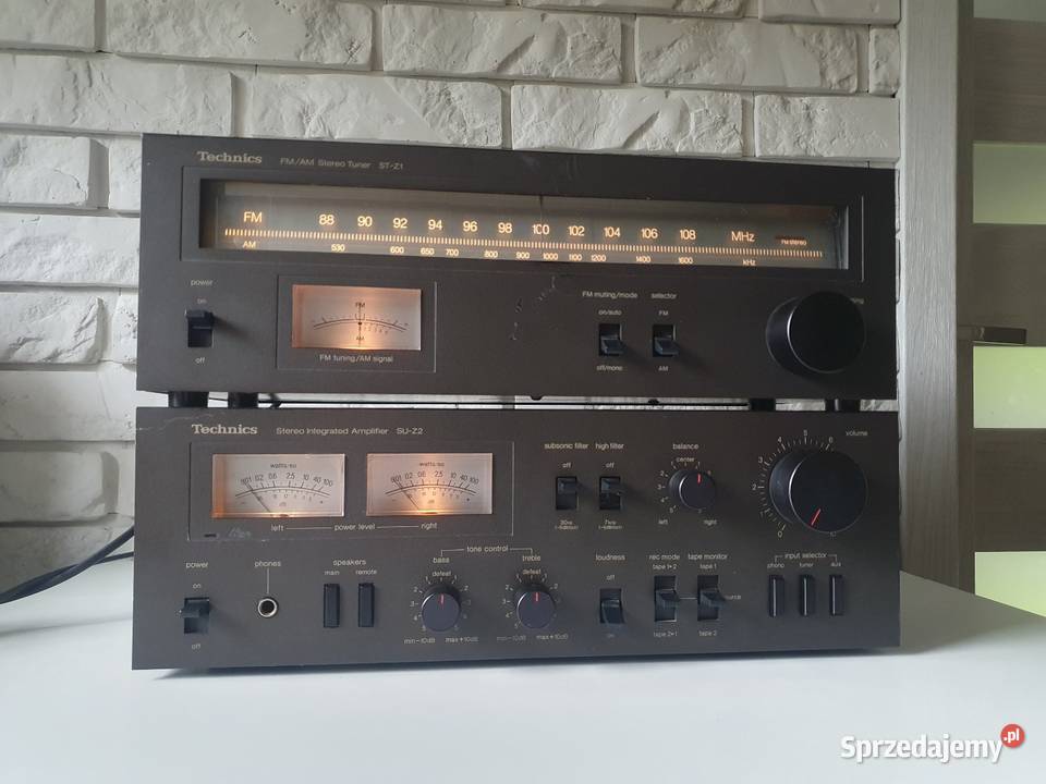Wieża stereo Technics SUZ2 STZ1 JAPAN pomorskie Solnica