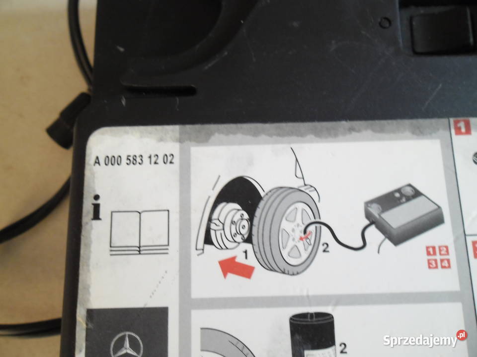 Kompresor pompka do pompowania kół Mercedes Pozostałe Gorlice