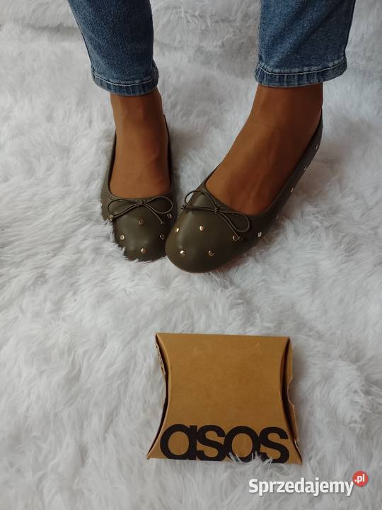 39 ASOS Design Bogato zdobione dżetami baleriny małopolskie Kraków