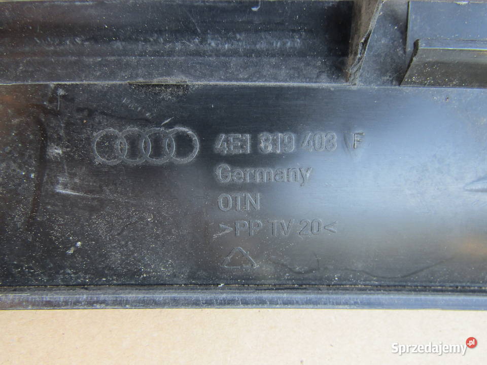 PODSZYBIE AUDI A8 D3 4E1819403F Mysłaków