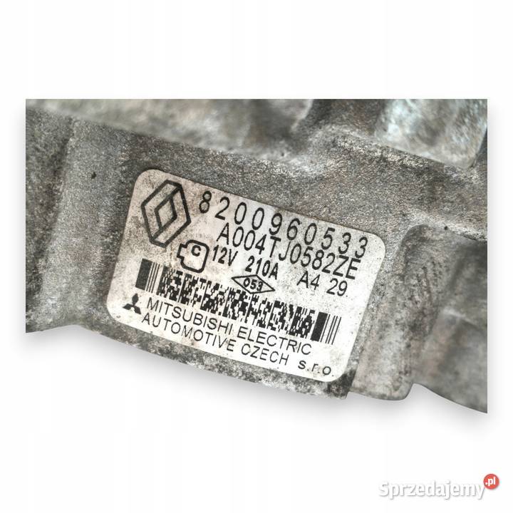 ALTERNATOR Renault Megane III Scenic 15 dCi Chełm