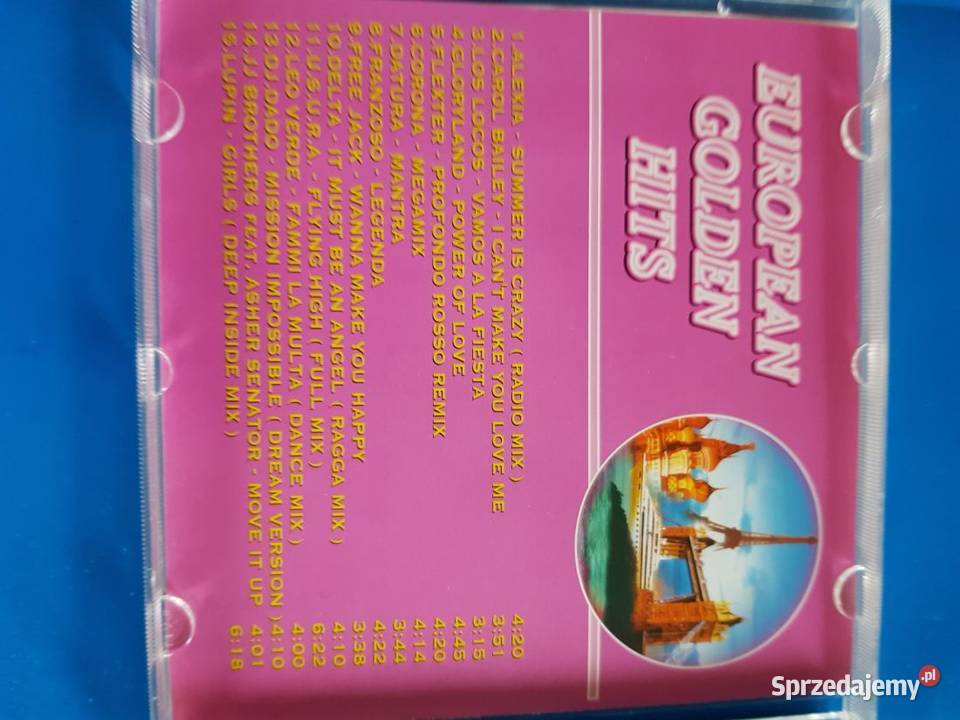 CD EUROPEAN GOLDEN HITS Electronic Italodance Kielce sprzedam