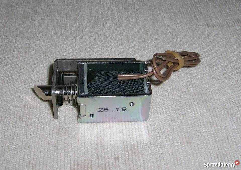 Elektromagnes blokujący zamek suw 3mm 24VDC