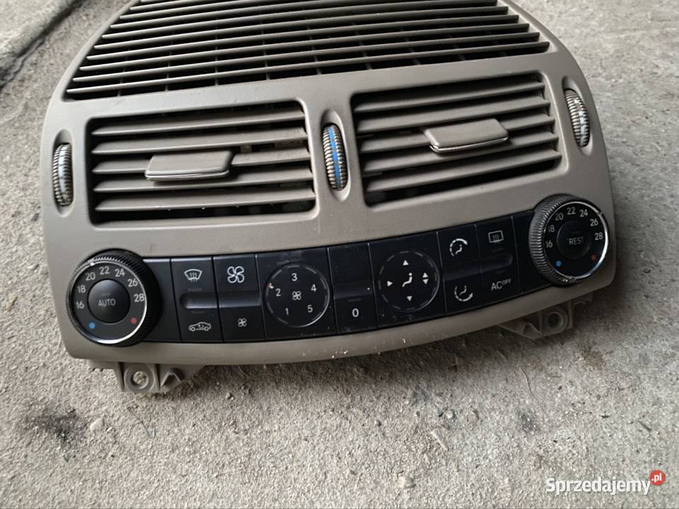 Kratka nawiewu środkowa z panelem w211 osobowe Biała Podlaska