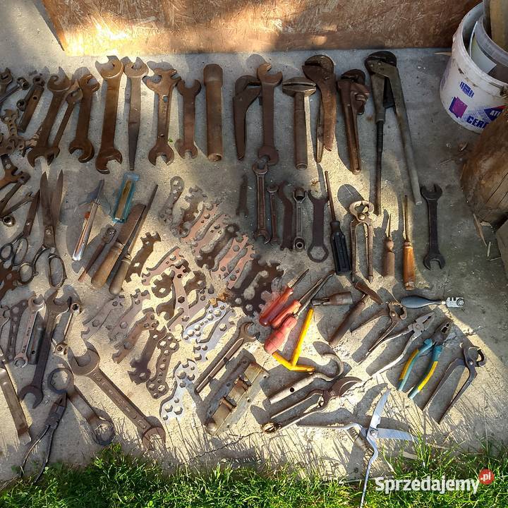 narzedzia stare prl klucze komar wsk Międzychód