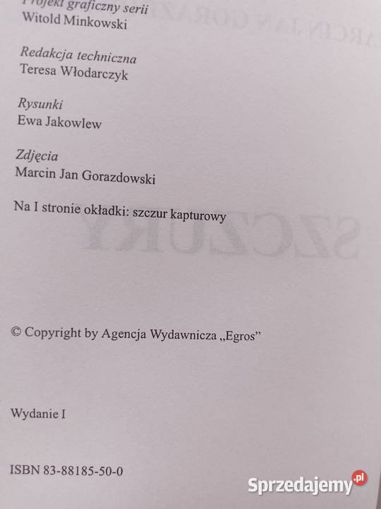 Szczury hobby książki kolekcjonerskie księgarnia Warszawa