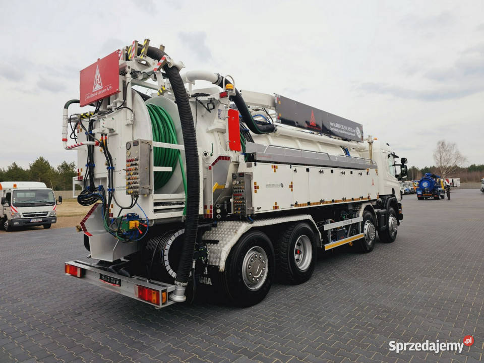 Scania WUKO LARSEN RECYKLING do zbierania Daleszyce