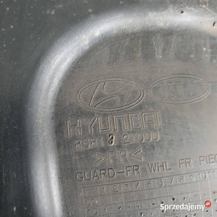 HYUNDAI IX35 IX NADKOLE LEWY PRZOD 868312Y000 Łochowice