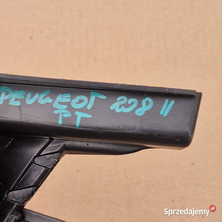 PEUGEOT 208 II ŚLIZG ZDERZAKA PRAWY TYŁ lubuskie Bieleń