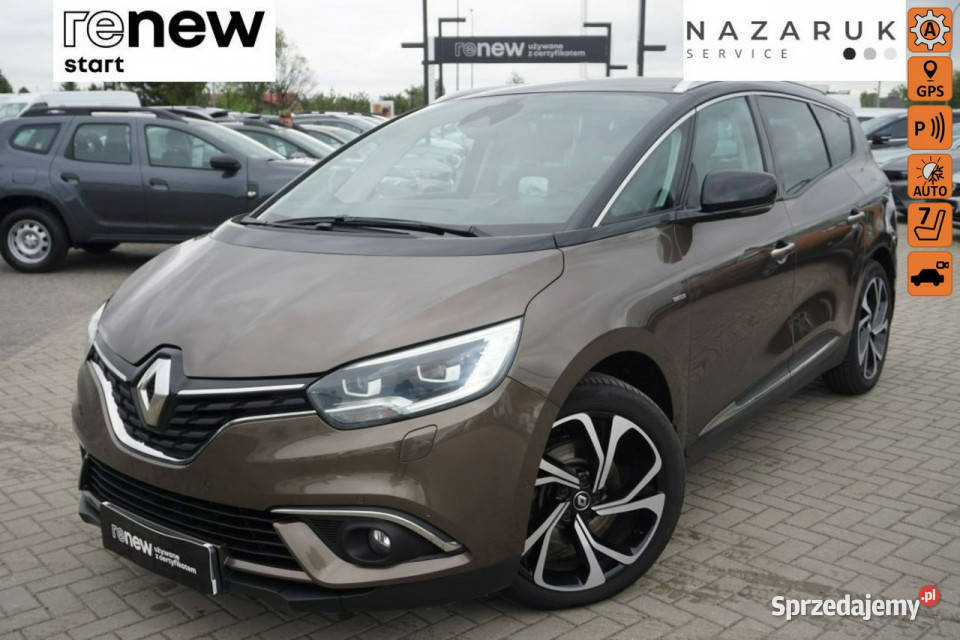 Renault Grand Scenic 16DCi 160 EDC AUT Bose 7os ogranicznik prędkości Lublin sprzedam