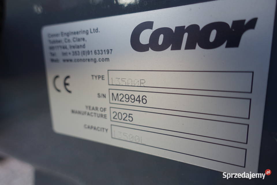 Conor 13500R wóz azenizacyjny beczkowóz Sokoły