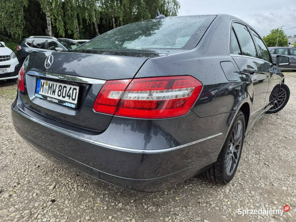 Mercedes E 200 Zadbany Super stanNavi W212 2009 światła przeciwmgielne Bydgoszcz sprzedam