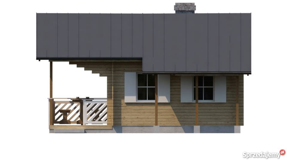 Projekt domu R02 drewniany Dom i Ogród Koszalin