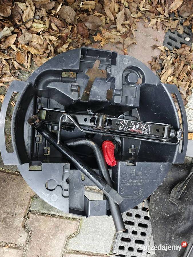 RENAULT Scenic 2 wkład koła zapasowego klucz Łódź