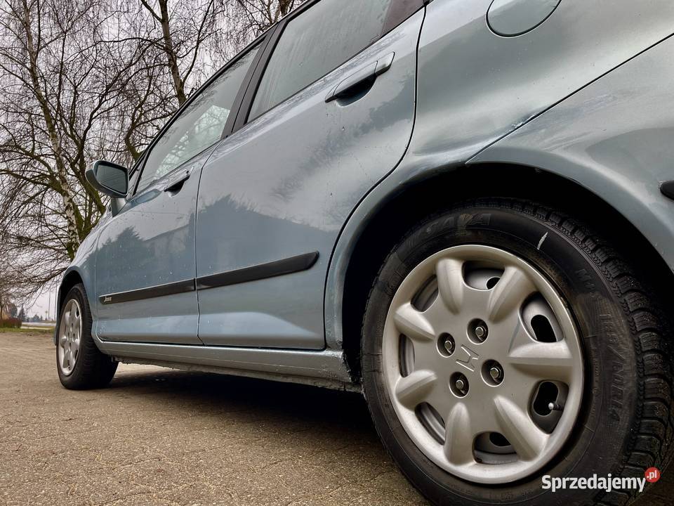 ZadbanaHondaJazz2008r14BenzynaKlima5Drzwi185PrzMo niebieski Zduńska Wola