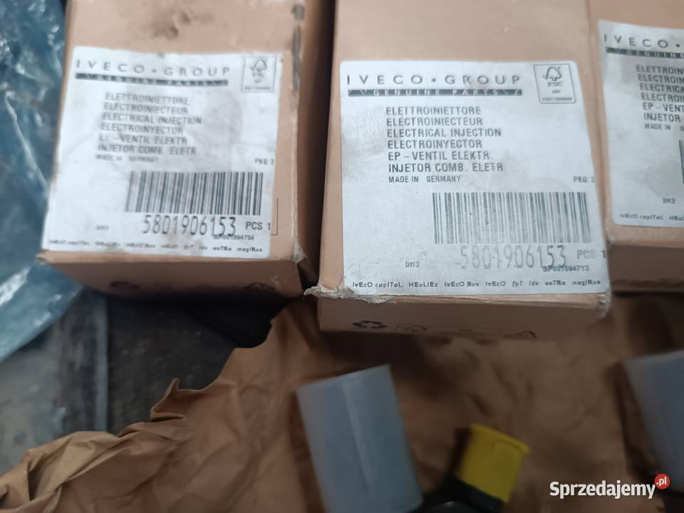 Komplet wtryskiwaczy Iveco stralis trakker
