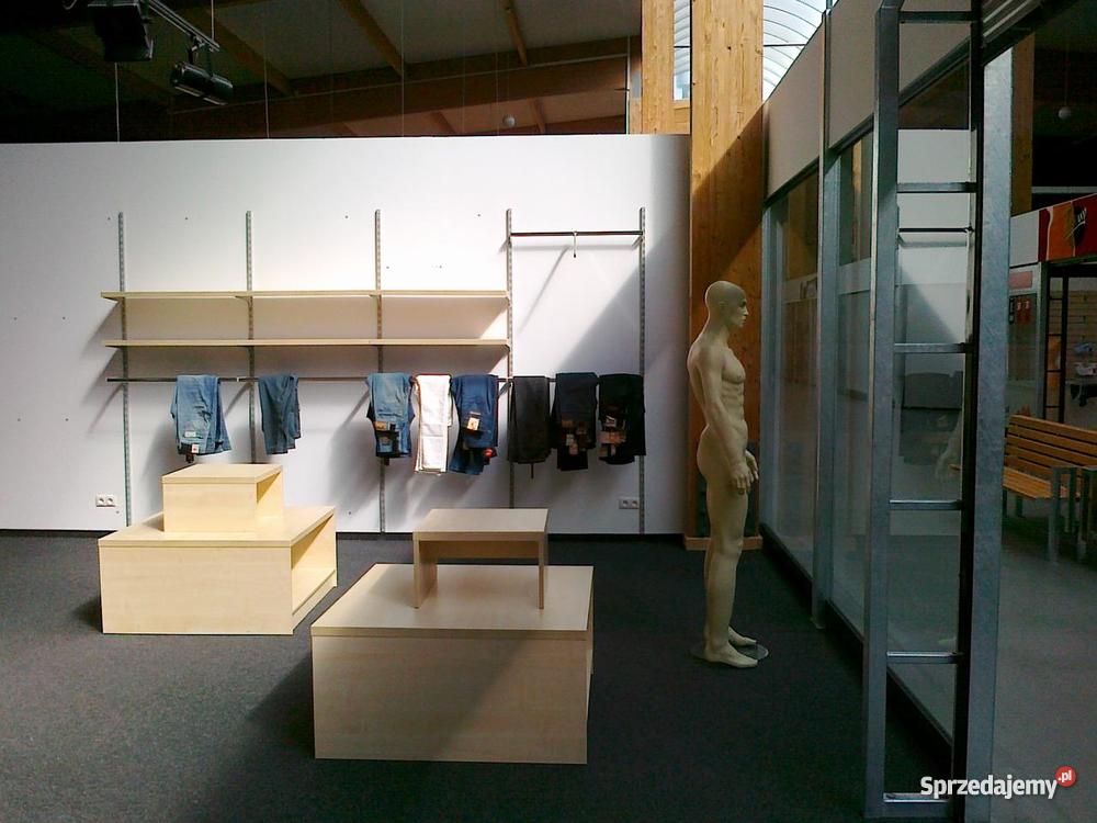 MEBLE Z LIKWIDACJI SKLEPU ODZIEŻOWEGO Szczecin