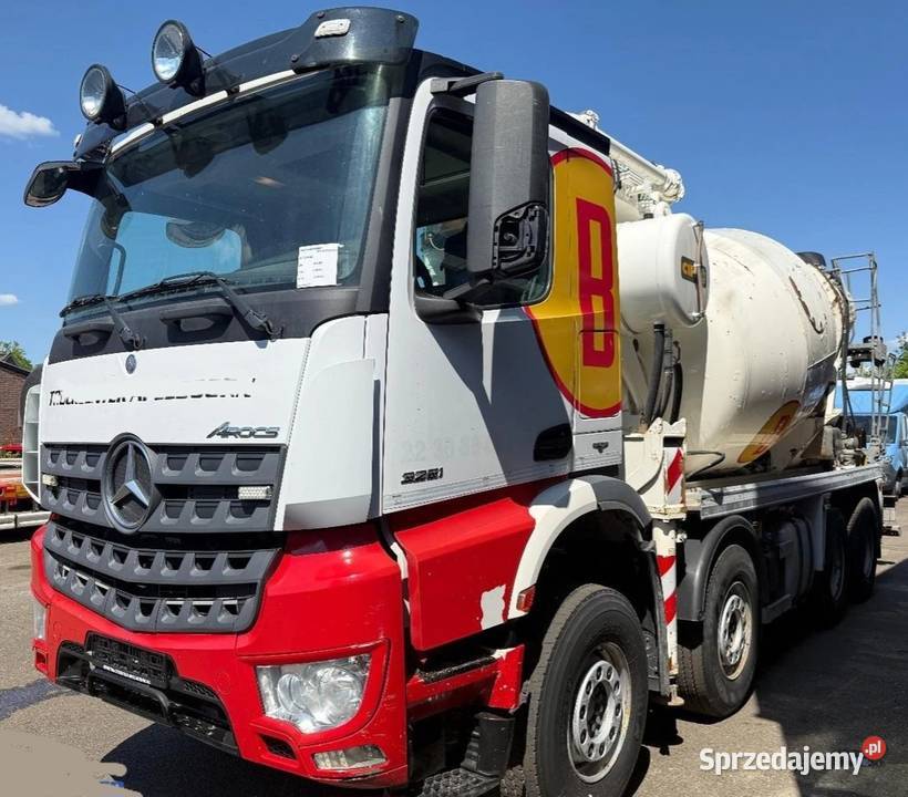 Betoniarka Pompa do betonu Cifa Mercedes Arocs Warszawa