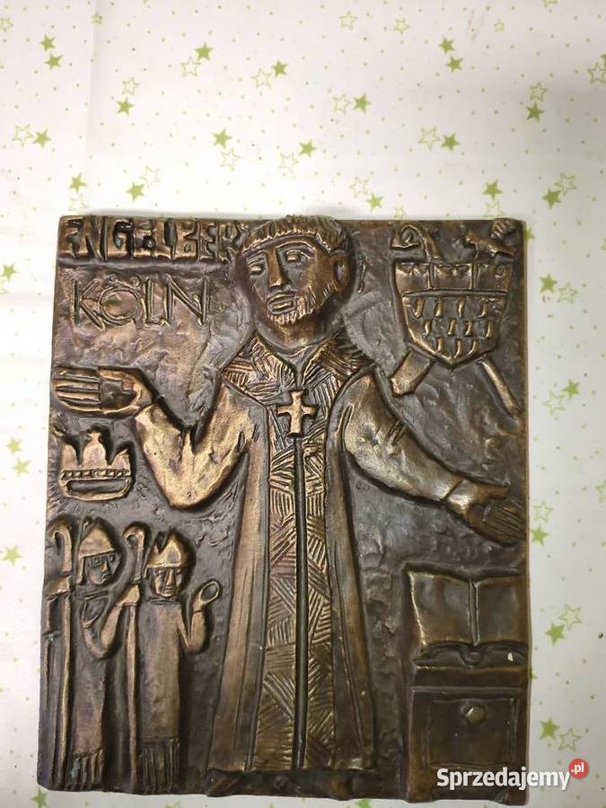 Płyta z brązu Engelberta l Chorzew sprzedam