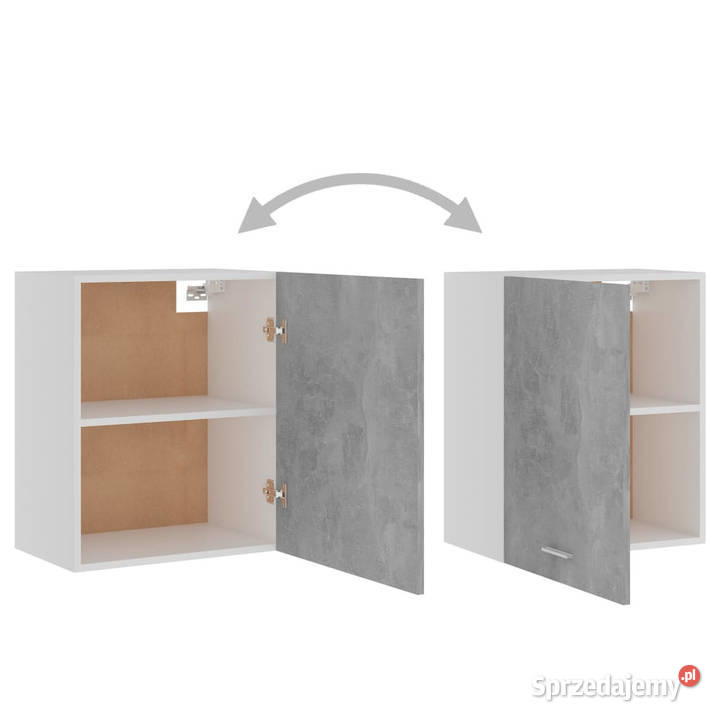 Szafki wiszące 2 szarość betonu 50x31x60 Warszawa