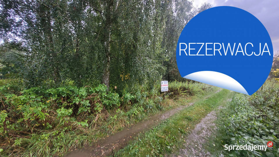 Na Sprzedaż piękna działka o pow 487 m2 Biskupice