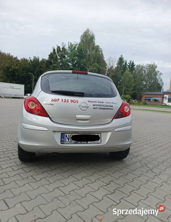 Opel Corsa z ekonomicznym silnikiem 10 Dobre Miasto