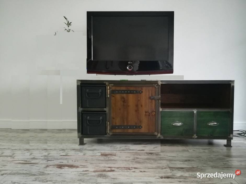 Komoda industrialna TVSzafka RTV loft Warszawa