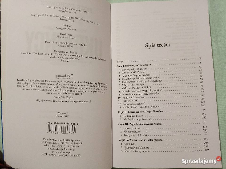 Ukraińcy Sowieci Piotr Zychowicz Poznań