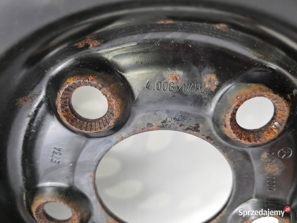 KOŁO DOJAZDOWE Mercedes W211 C219 15570 R17 Chełm