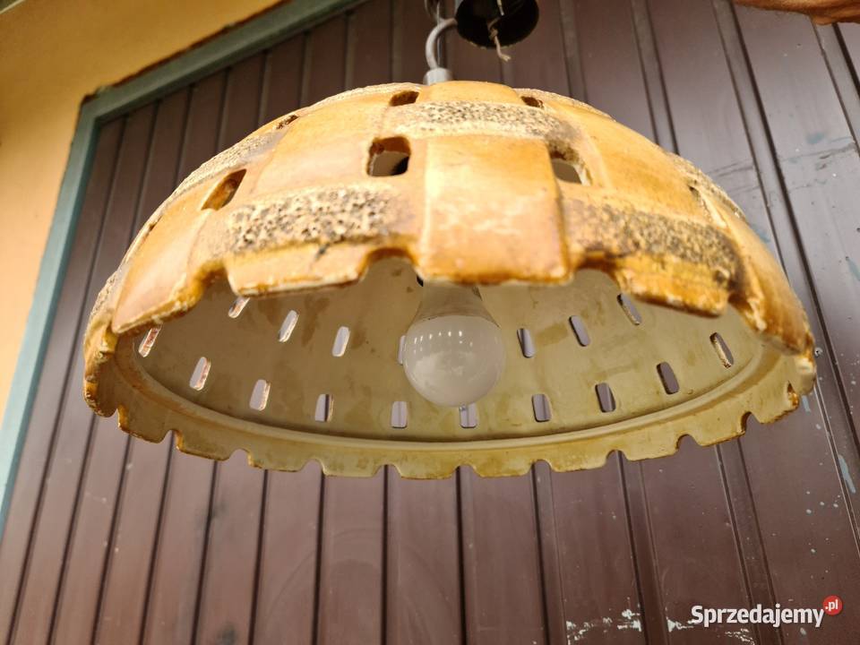 Komplet 7 sztuk lamp wiszących sufitowych Jasło sprzedam