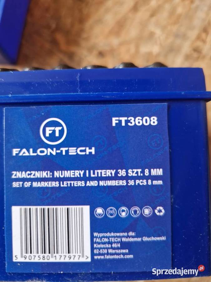 Numeratory litery i cyfry 8mm36el Głogowa sprzedam
