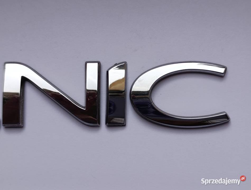 Napis emblemat Renault Scenic III 0916r Pozostałe Lipno