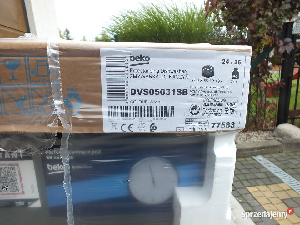 Zmywarka do Naczyń Beko Nowa DVS05031SB Kurier