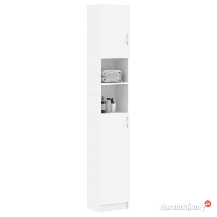 Szafka łazienkowa biała 32x255x190 materiał mazowieckie Warszawa