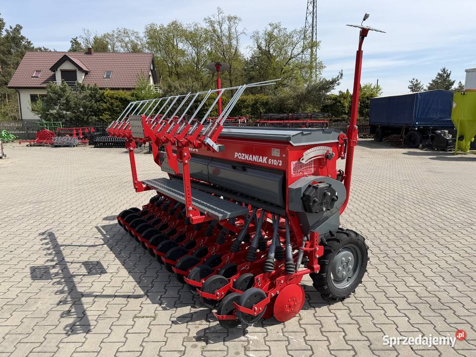 Mechaniczny siewnik zbożowy Poznaniak 5103 Opatówek