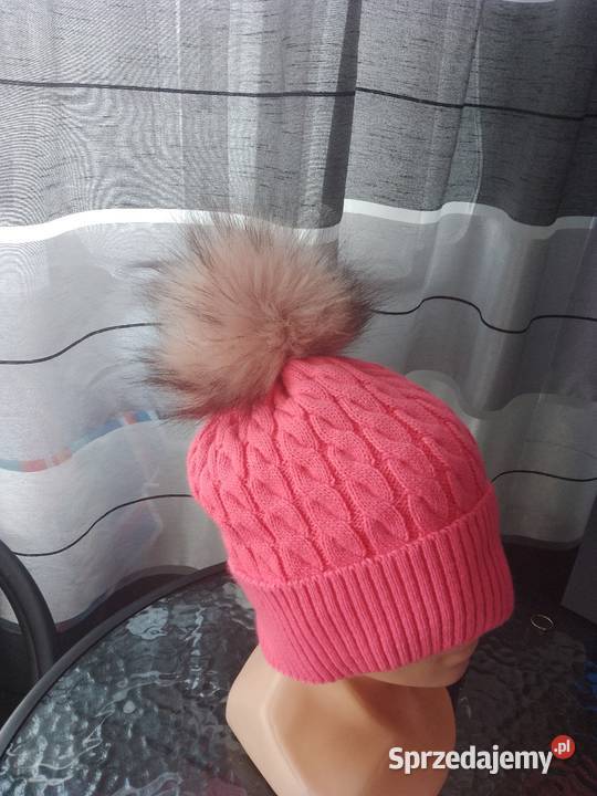 Czapka damska z pomponem Chrzanów sprzedam
