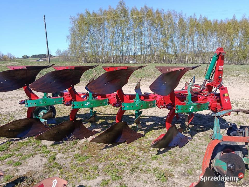 Pług 4 skibowy obrotowy kverneland eg 100 Vario Skrzydłowo