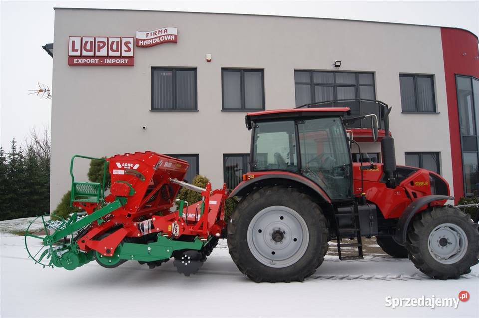 Siewnik dwutalerzowy Agromasz nieuszkodzony Ciechanów