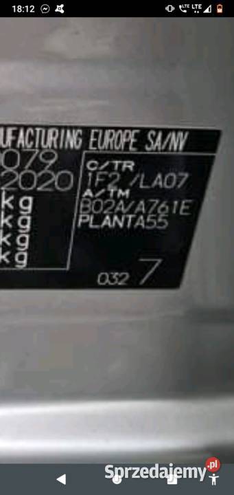 Drzwi Lexus LS 430 lift 1FA Rok produkcji 2003 lubelskie Biała Podlaska