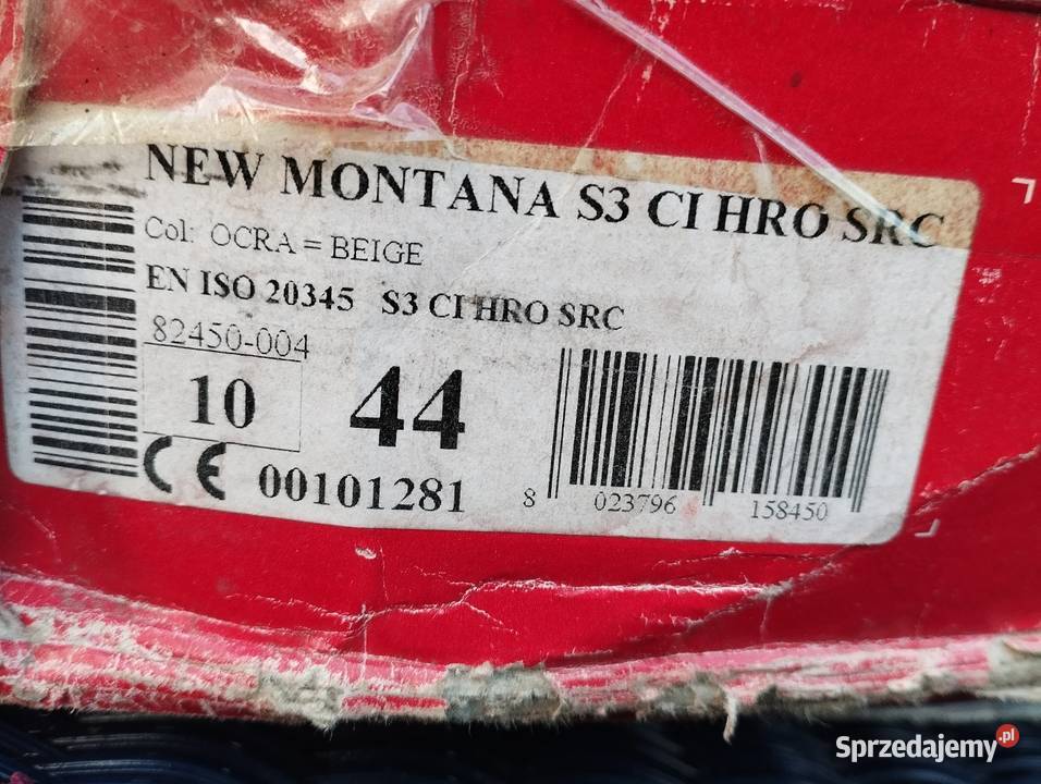 Buty robocze Cofra Montana CI HRO SRC rozmiar 44