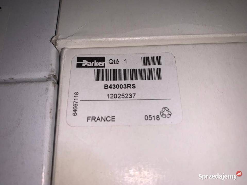Parker B43003RS Zawór regulacyjny z rolką 32 G Warszawa