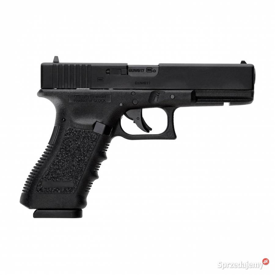 Pistolet wiatrówka Glock 17 blowback 45 mm BB Trzcianka