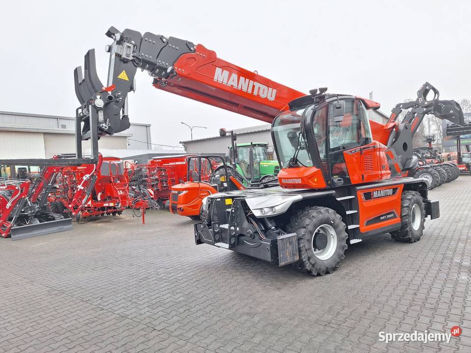 Ładowarka teleskopowa obrotowa Manitou MRT 2660 Dźwigi, podnośniki